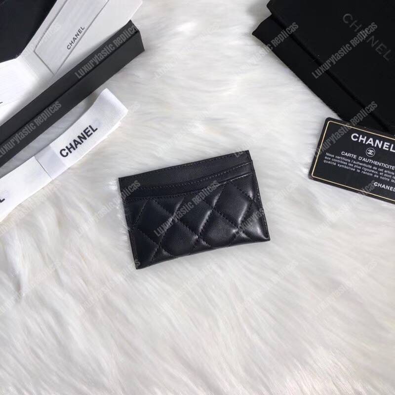 Ch*el classic card holder black