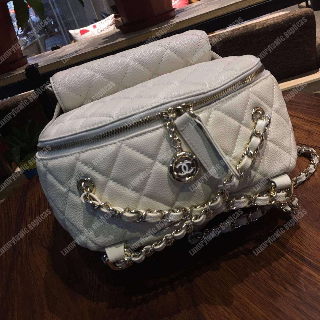 Ch*el backpack white