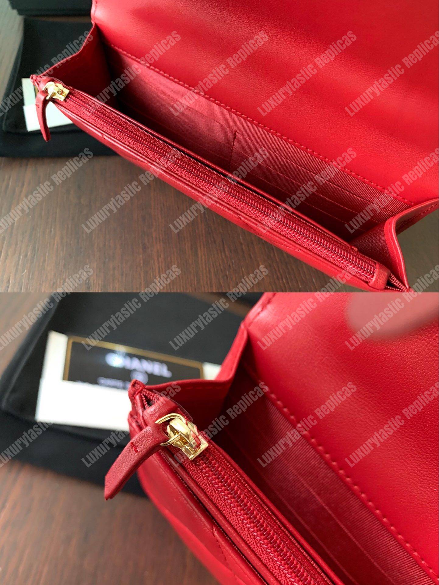 Ch*el 19 wallet on chain red