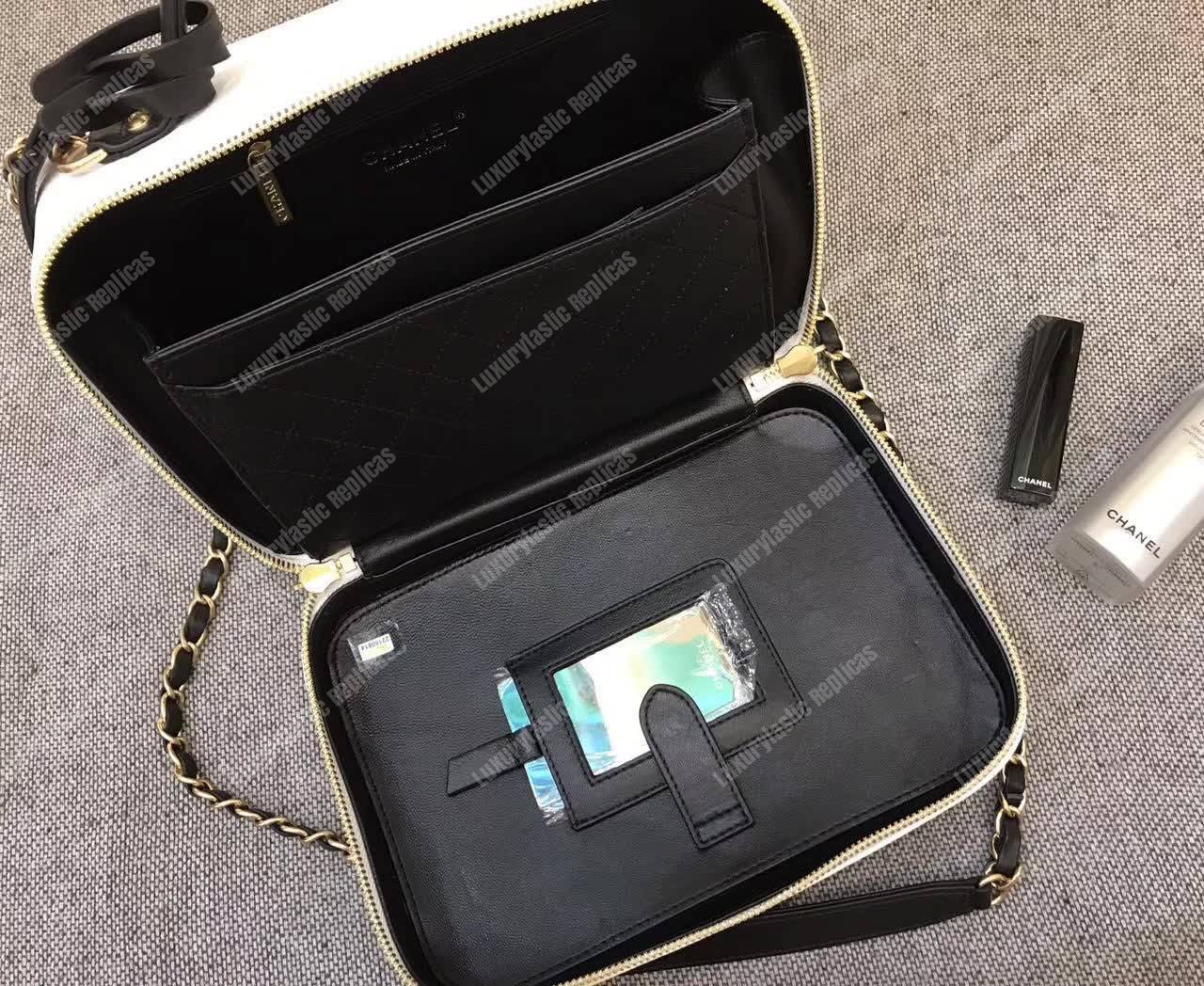 Ch*el vanity case white