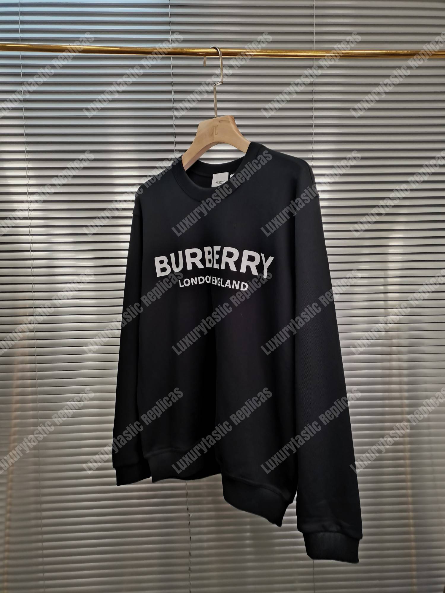 B**rry logo print cotton sweatshirt