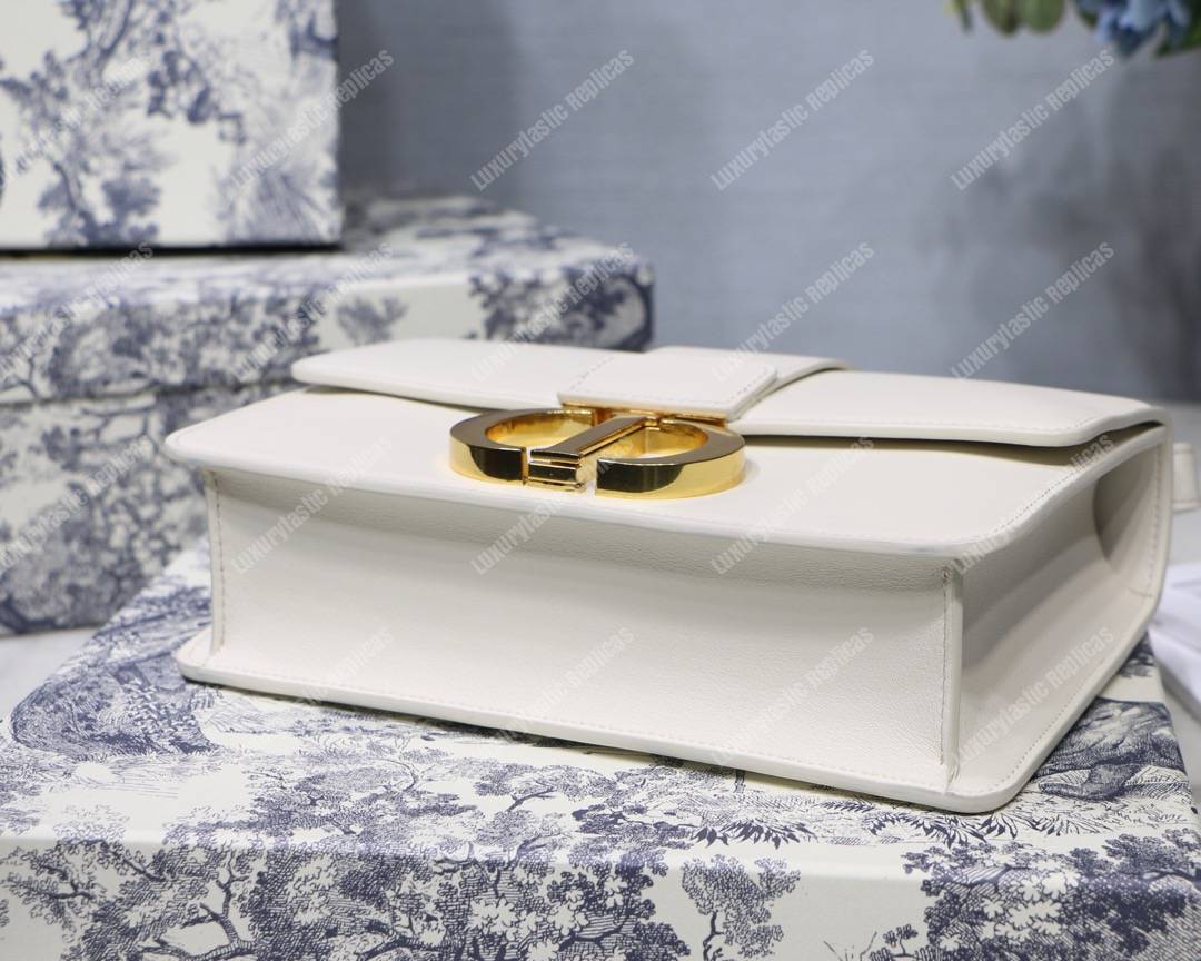 30 Montaigne Calfskin Bag Off-White