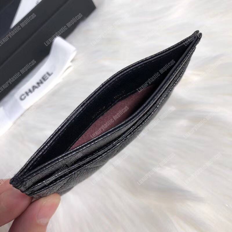 Ch*el classic card holder black