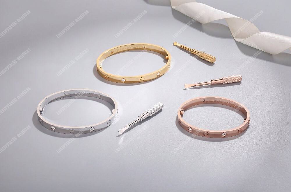 Cartier Love 4 Diamonds Bracelet