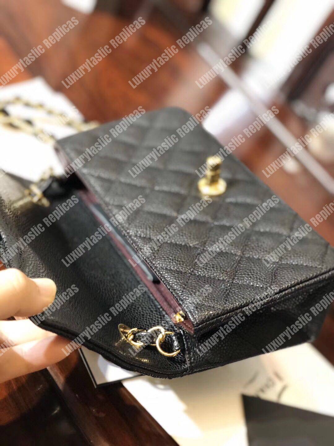Ch*el mini classic rectangle black