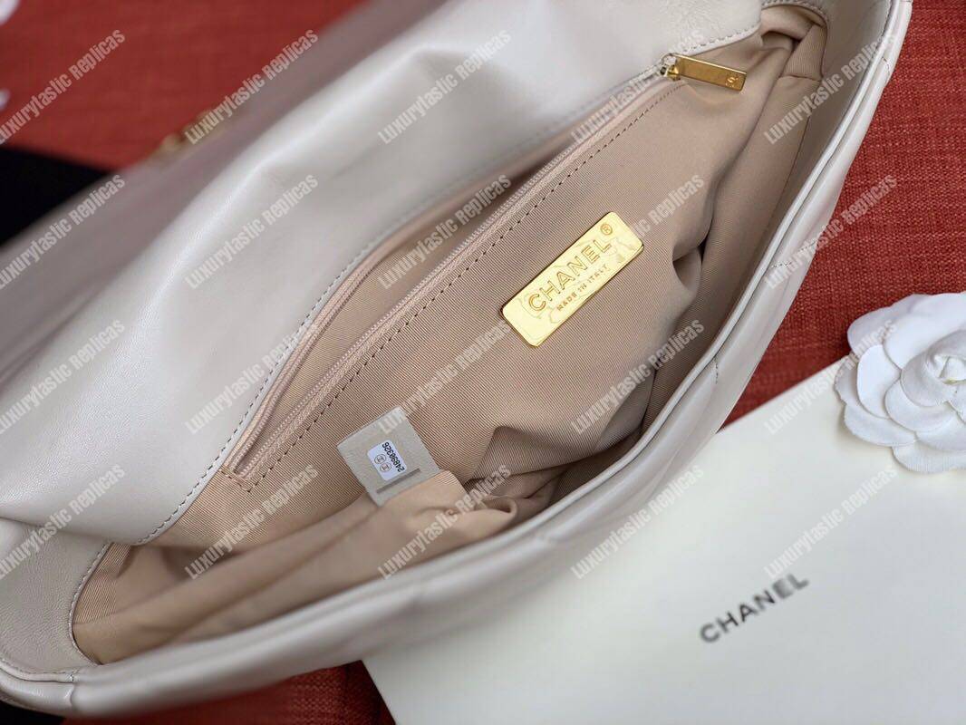 Ch*el 19 maxi flap bag grey