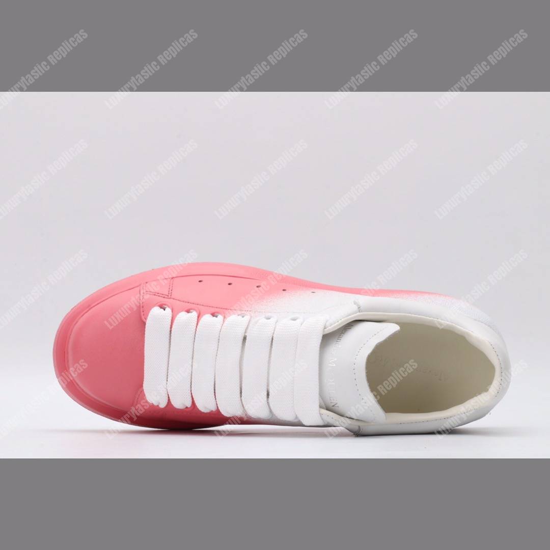 Alexander McQueen Oversized Sneaker Pink Spray
