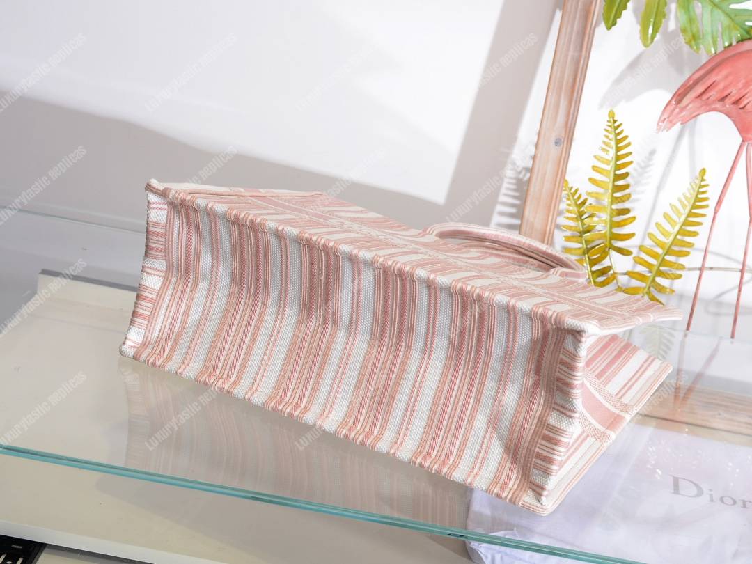 D*or book tote bag marbella exclusive pink