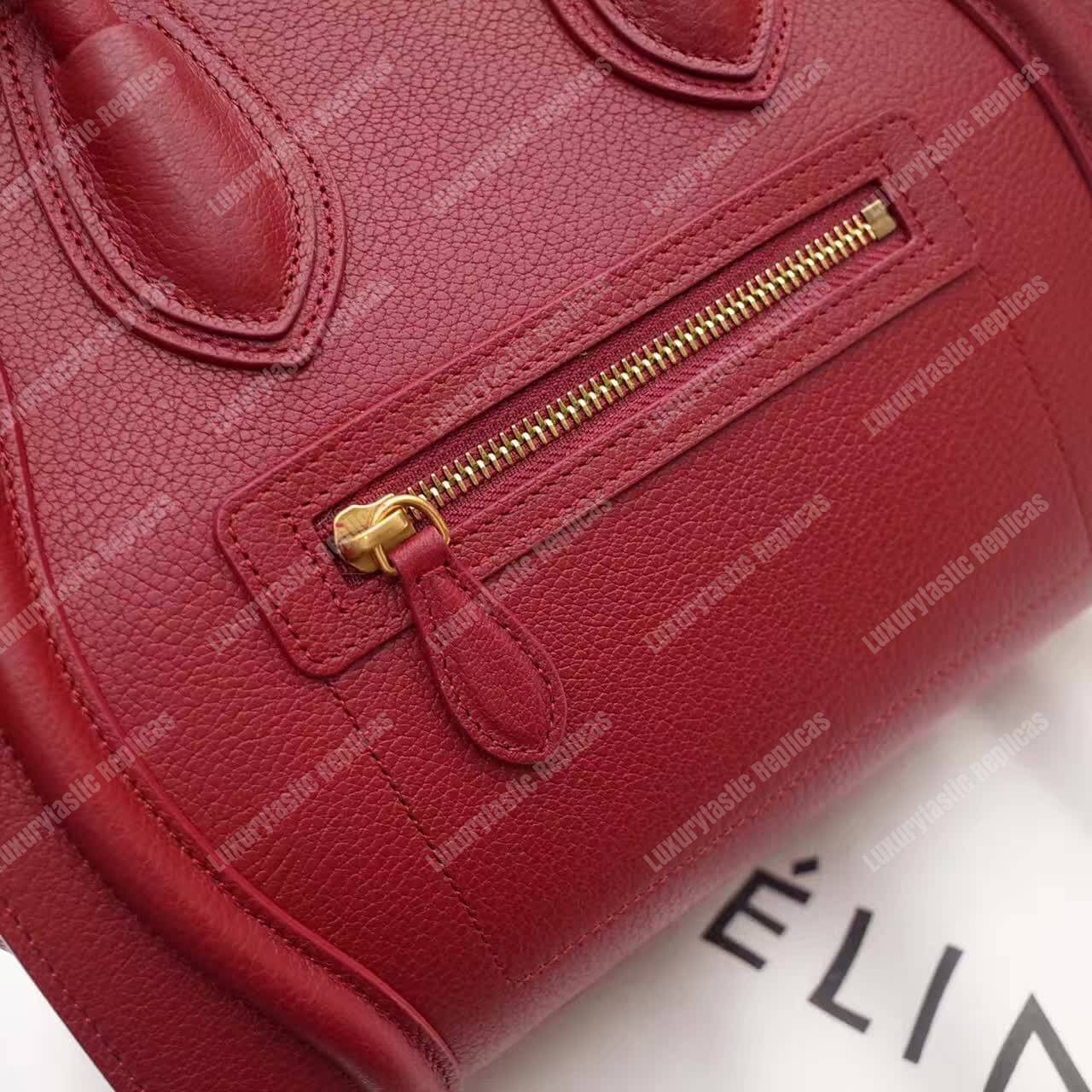 Ce**e nano luggage tote maroon