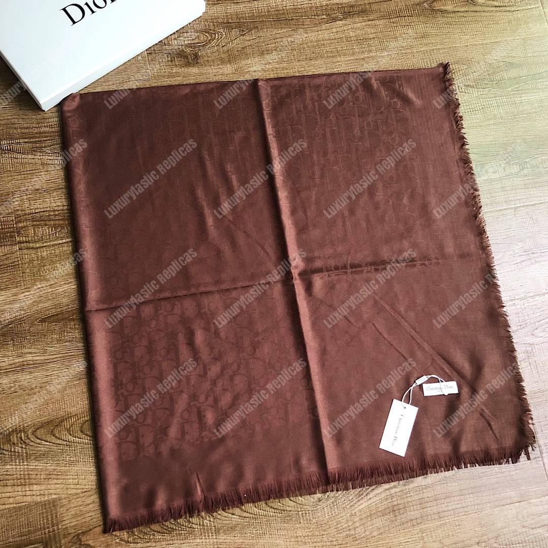 CD Brown Oblique 140 Stole