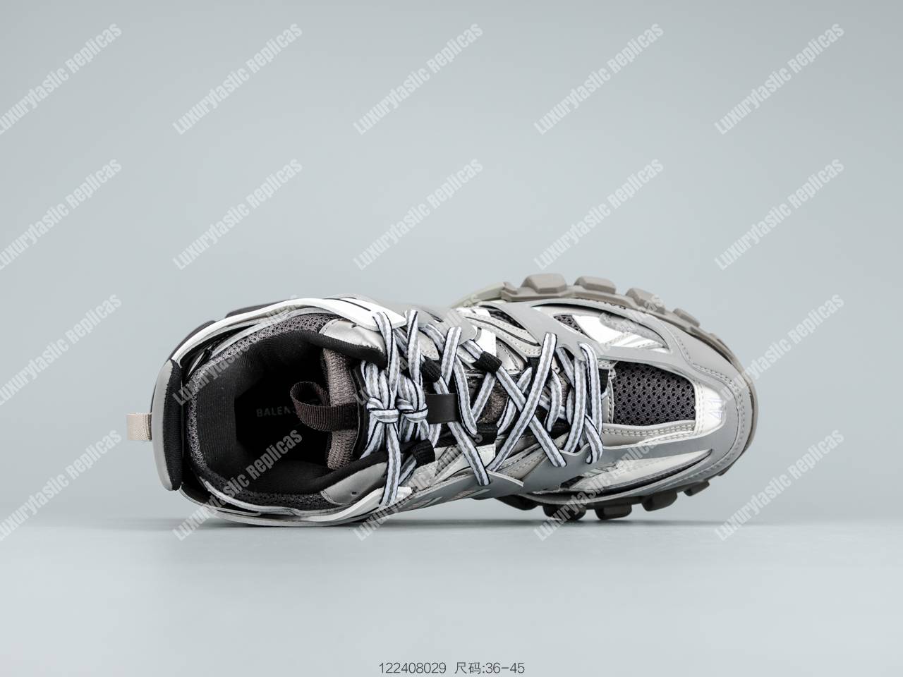 Ba*len*cia*ga track sneaker grey / white