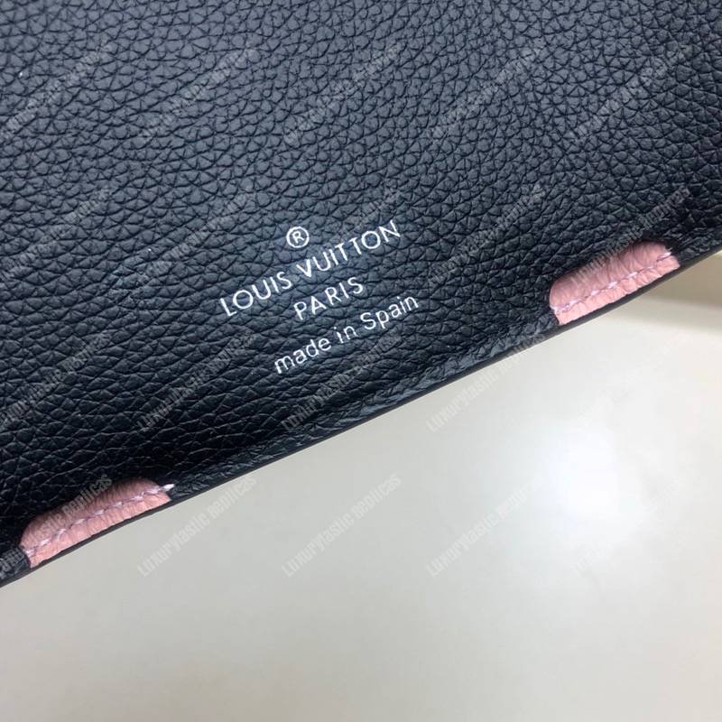 LV Lockmini Wallet Rose Ballet Blanc Maito Noir