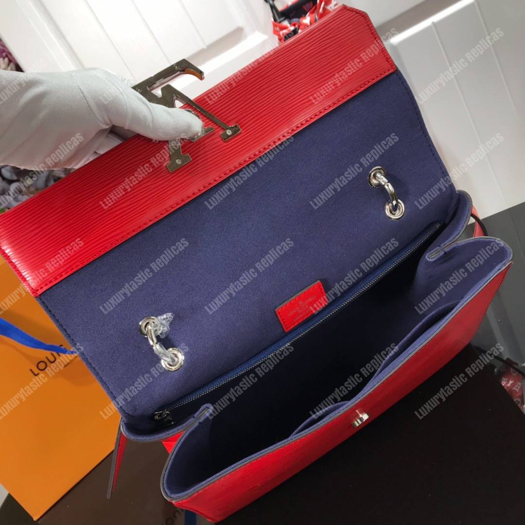 LV Grenelle MM Epi Leather Red