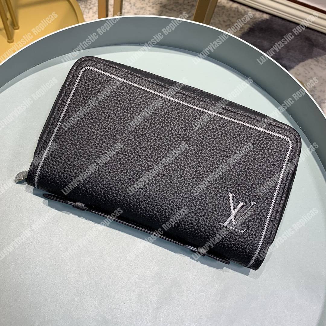 LV Zippy XL Wallet Taurilon Leather