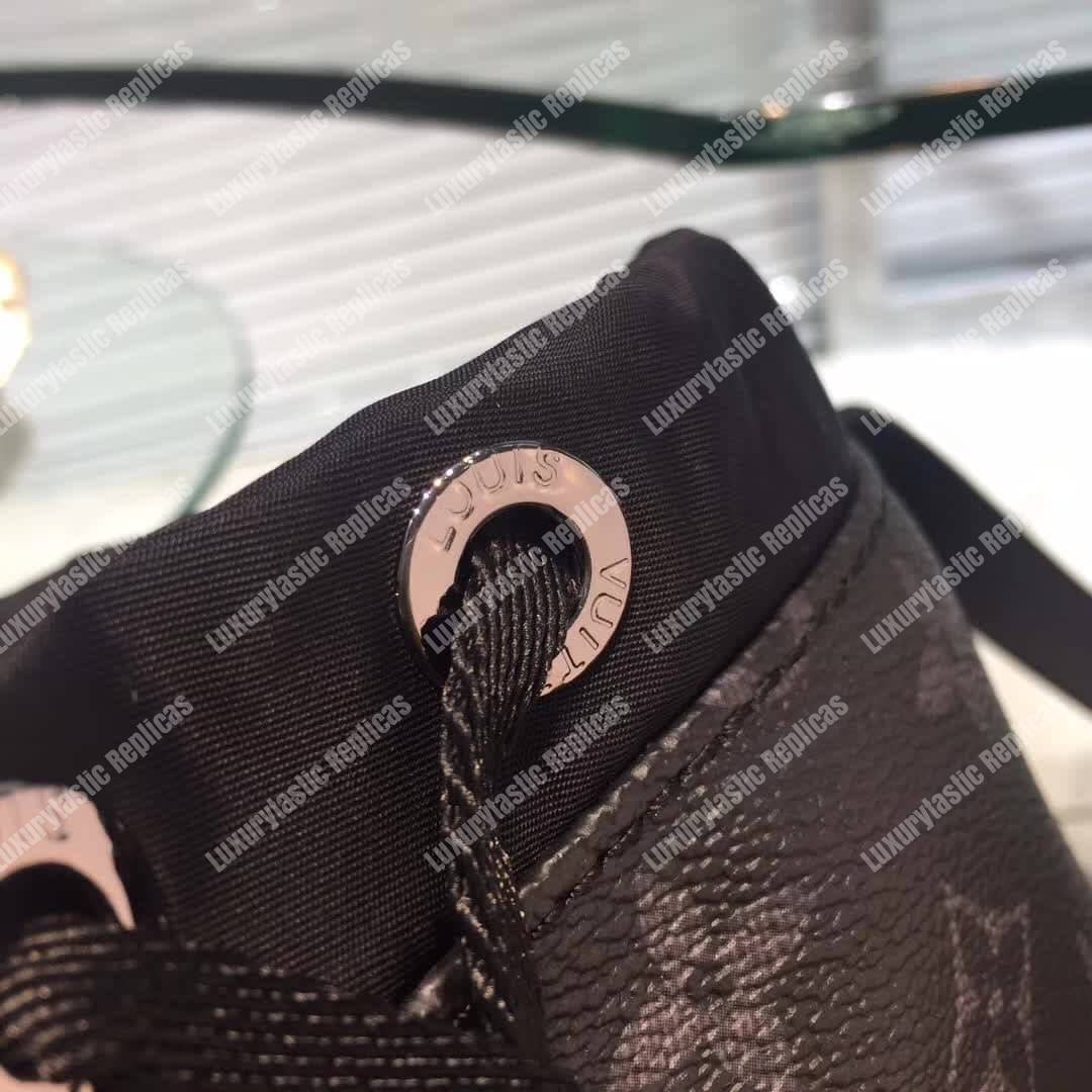 LV Nano Bag Crossbody Bag Monogram Eclipse Canvas
