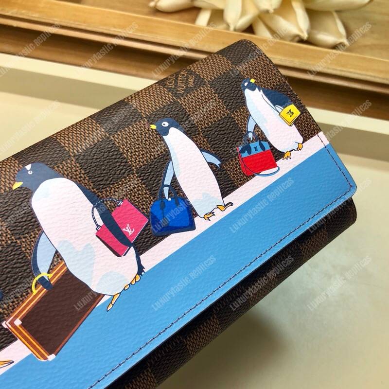 LV Sarah Wallet Penguins