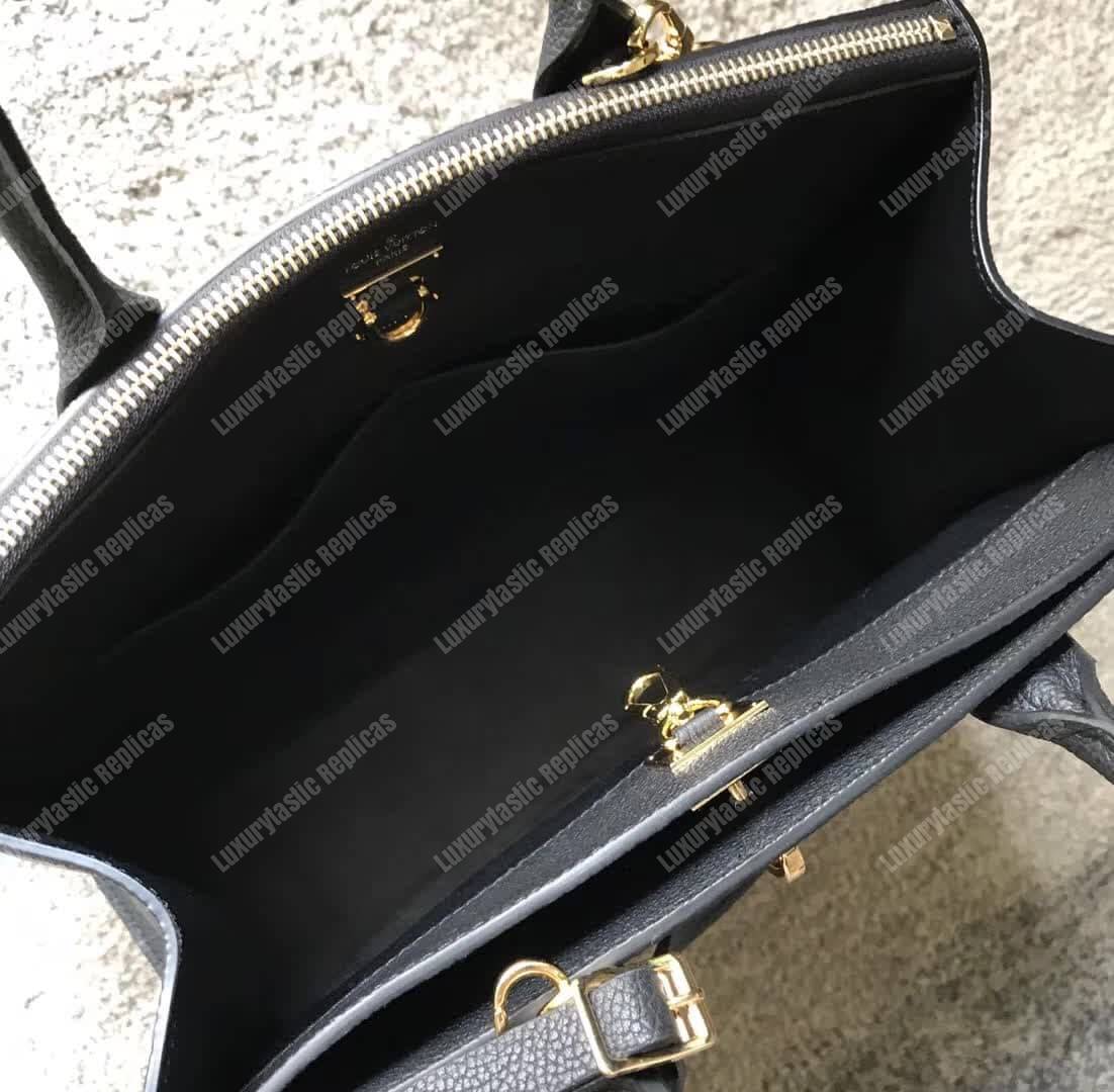 LV City Steamer MM Taurillon Leather