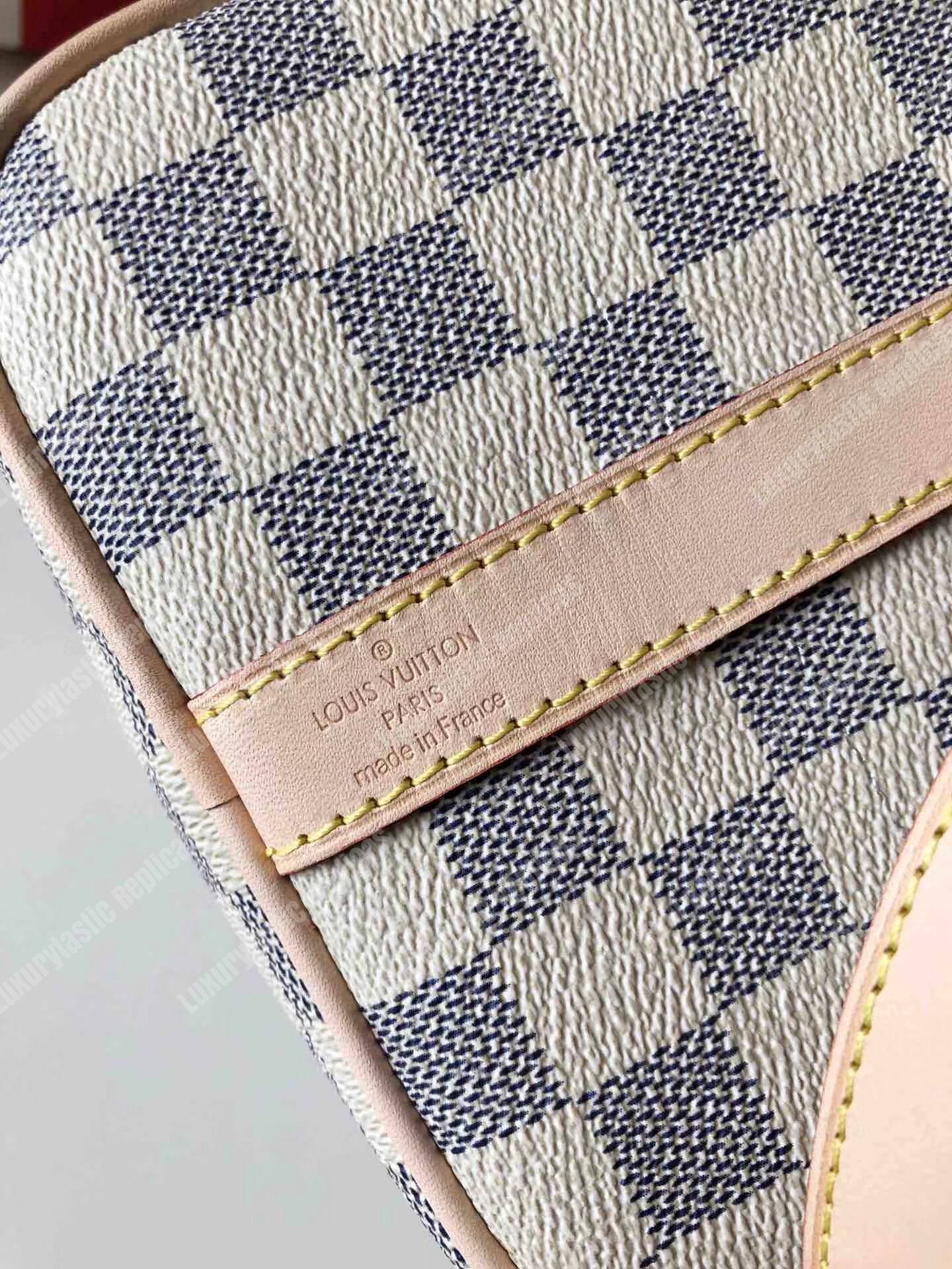 LV Speedy Bandouliere 30 Damier Azur Canvas