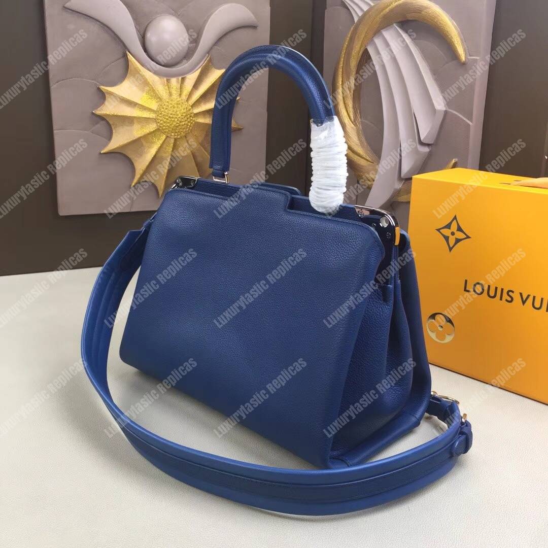 LV Astrid Veau Nuage Leather Bleu