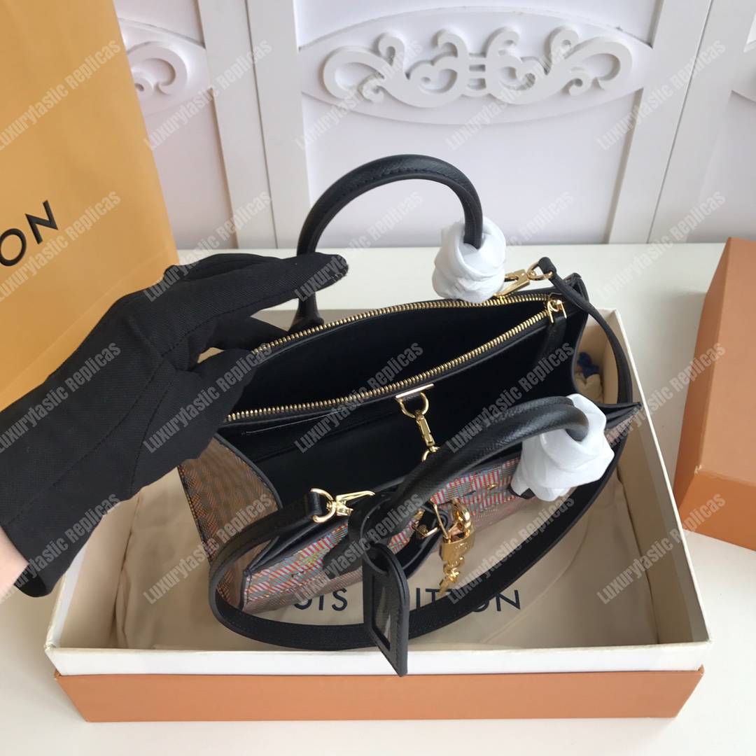 LV City Steamer PM Red Black