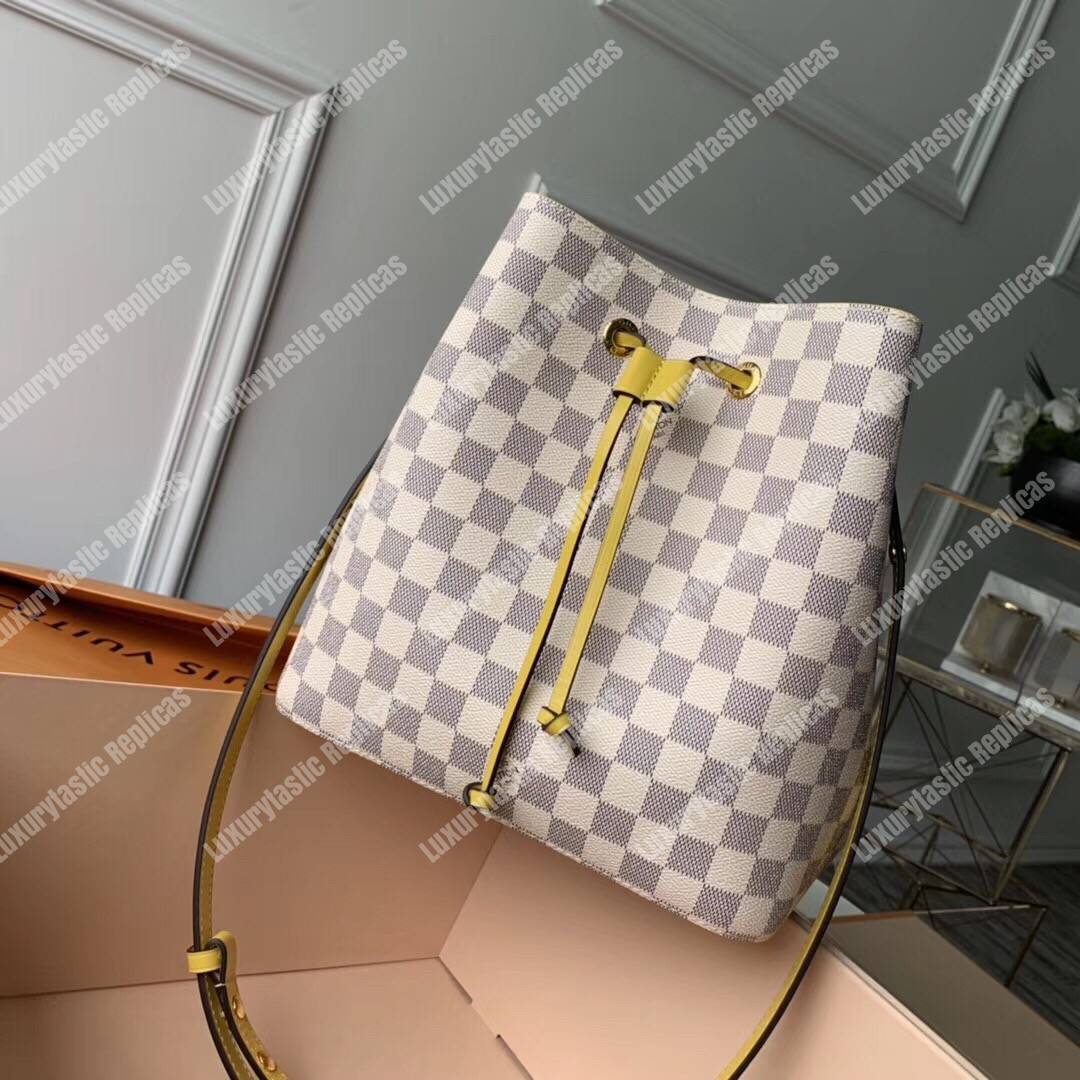 LV NéoNoé Damier Azur Canvas Pineapple Limited Edition