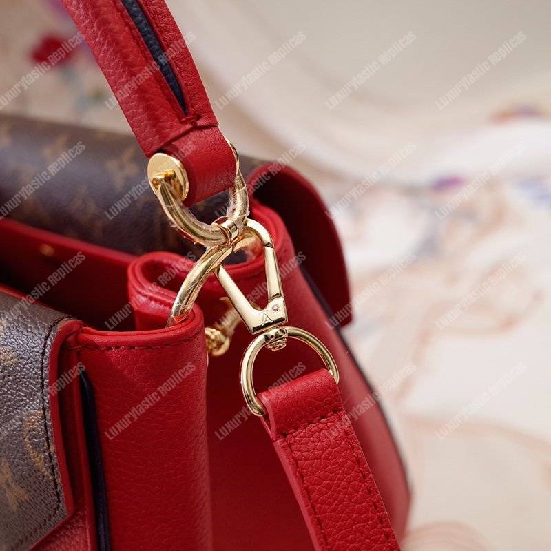 LV Double V Handbag Rubis