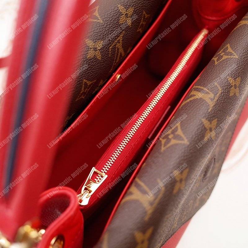 LV Double V Handbag Rubis