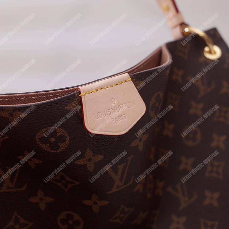 LV Graceful MM Monogram Beige