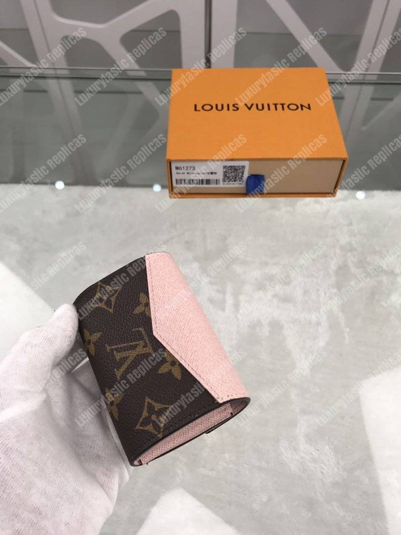LV Sarah Multicartes Rose Ballerine Pink