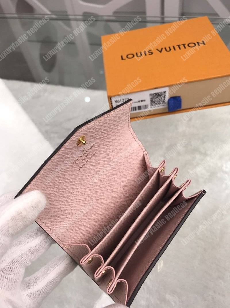 LV Sarah Multicartes Rose Ballerine Pink
