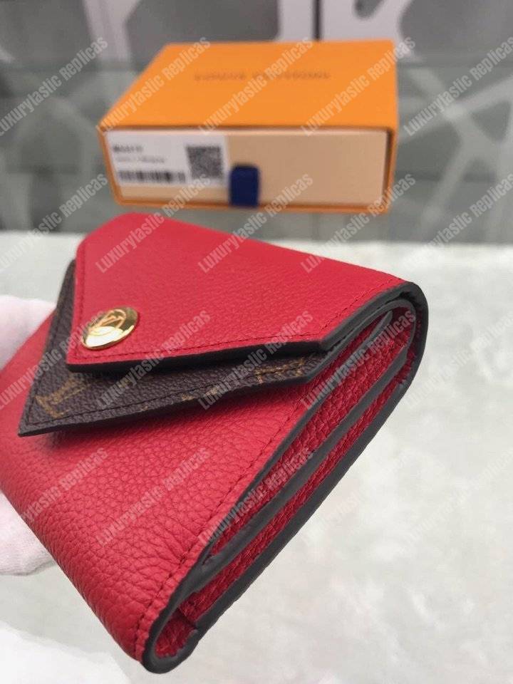 LV Double V Compact Wallet Rubis