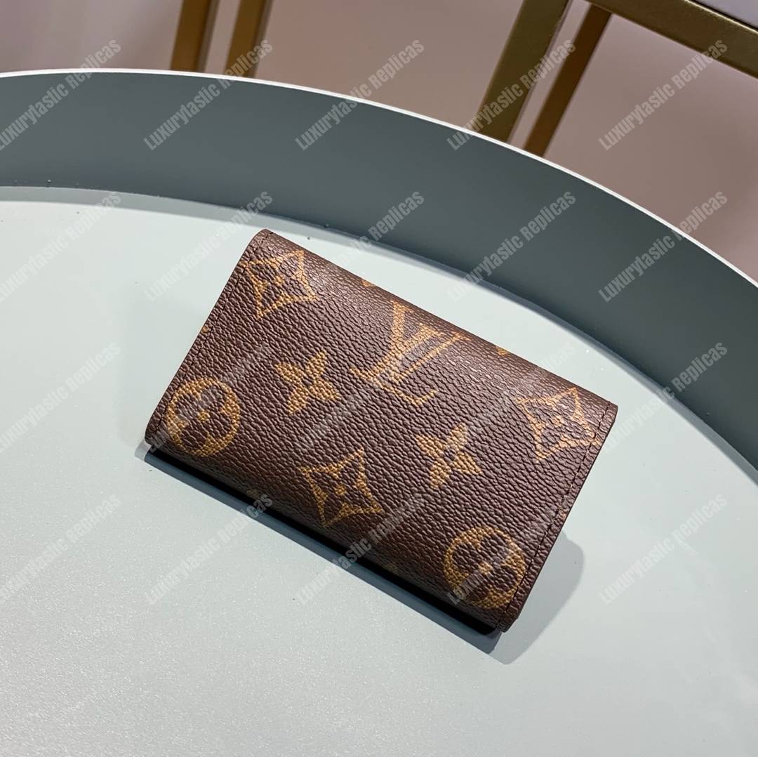 LV 6 Key Holder Monogram Canvas Smoothie Pink