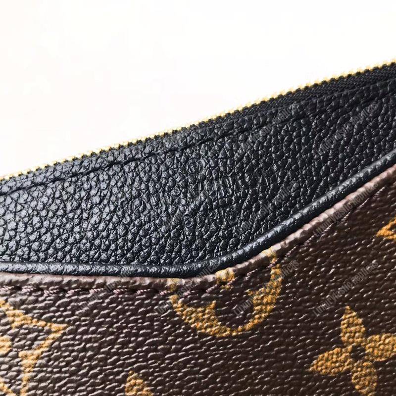 LV Pallas Clutch Bag Monogram Noir