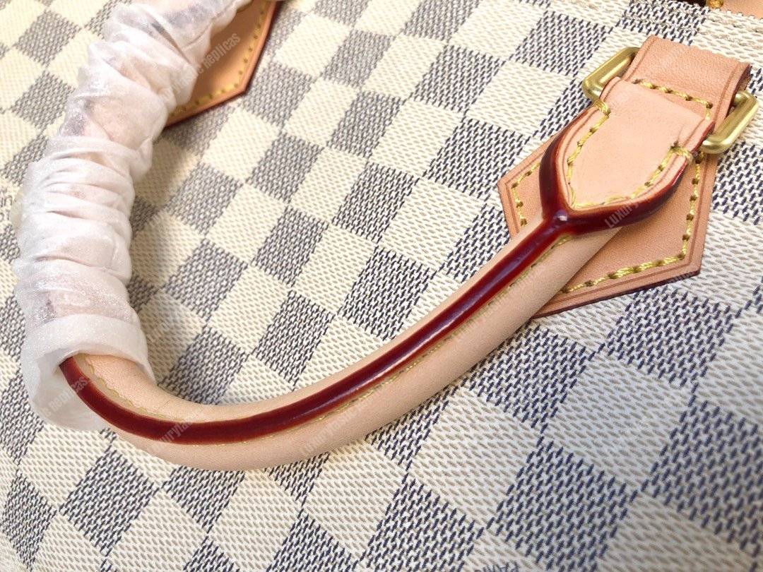 LV Speedy 30 Damier Azur