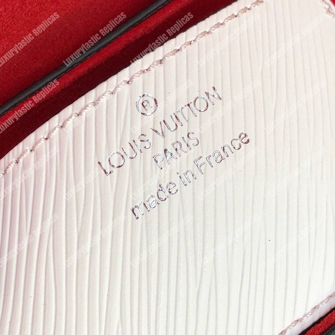 LV Twist MM Epi Leather White Winter 2018