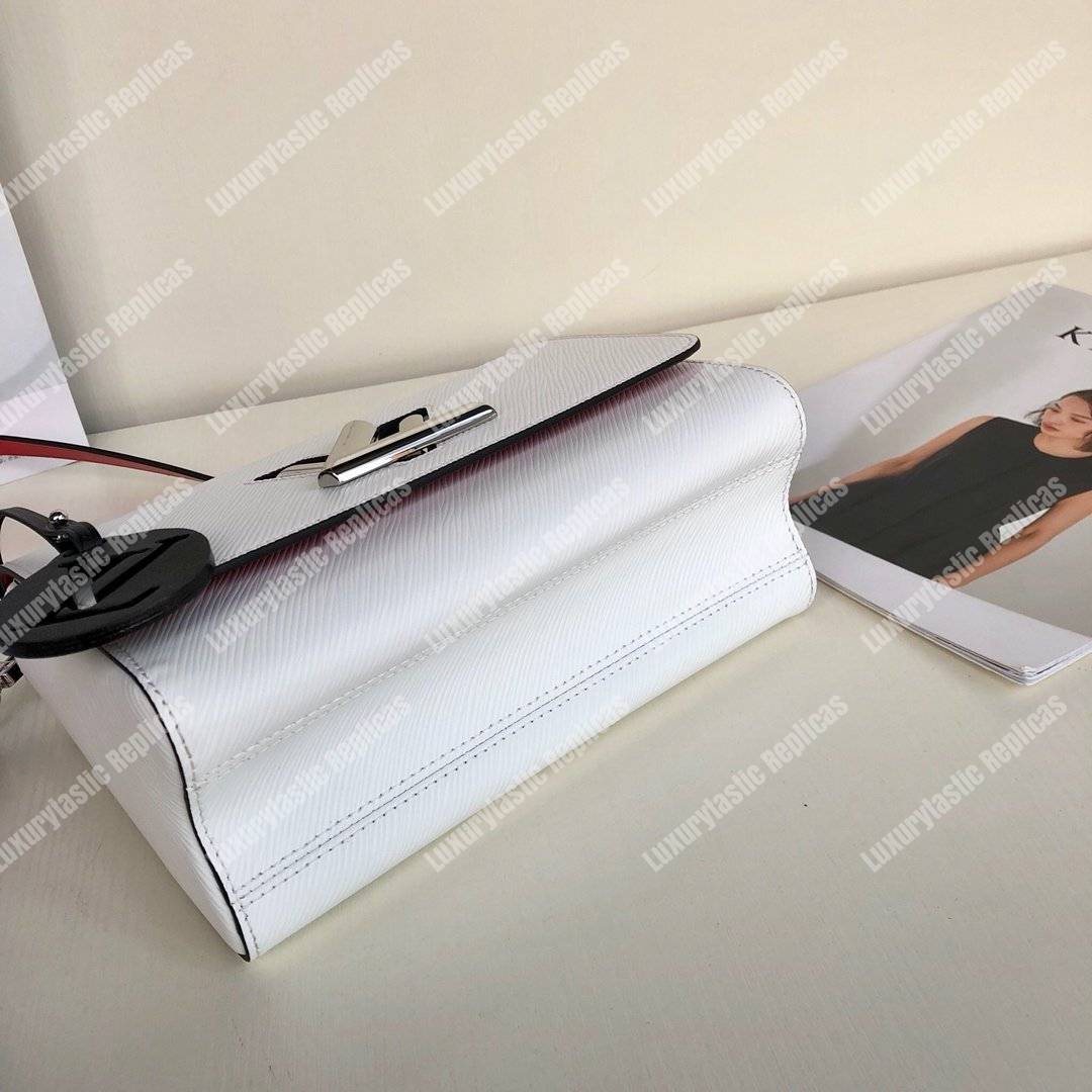 LV Twist MM Epi Leather White Winter 2018
