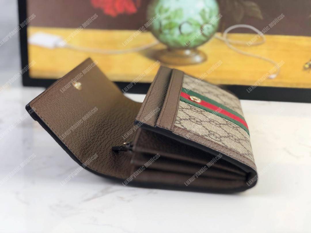 G*u*i ophidia gg continental wallet