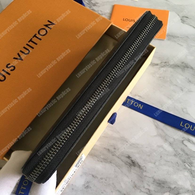LV Zippy Wallet Monogram Eclipse