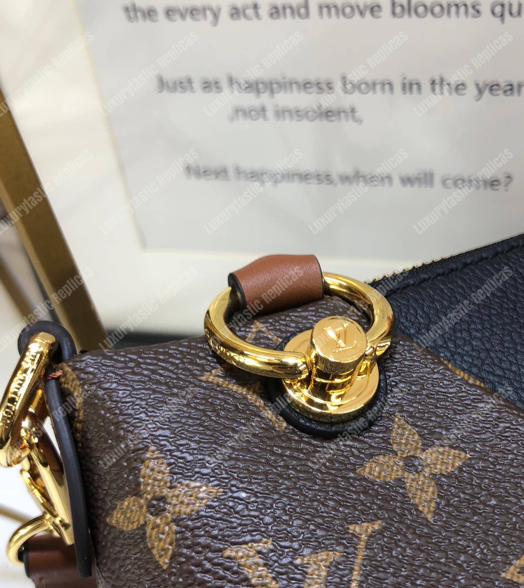 LV V Tote MM Monogram Noir