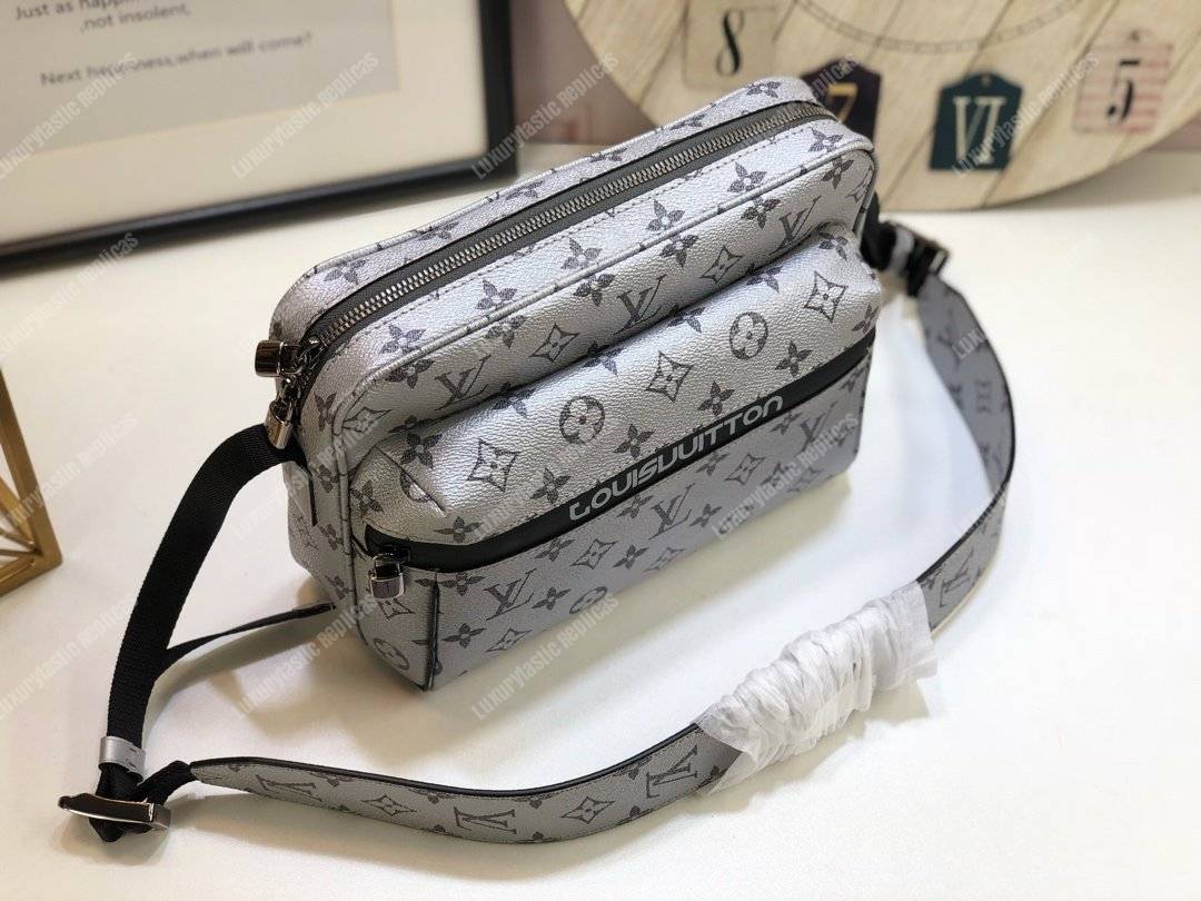 LV Monogram Blanc Outdoor Messenger Bag