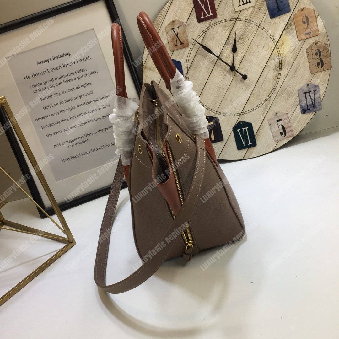 LV Freedom Handbag Taupe