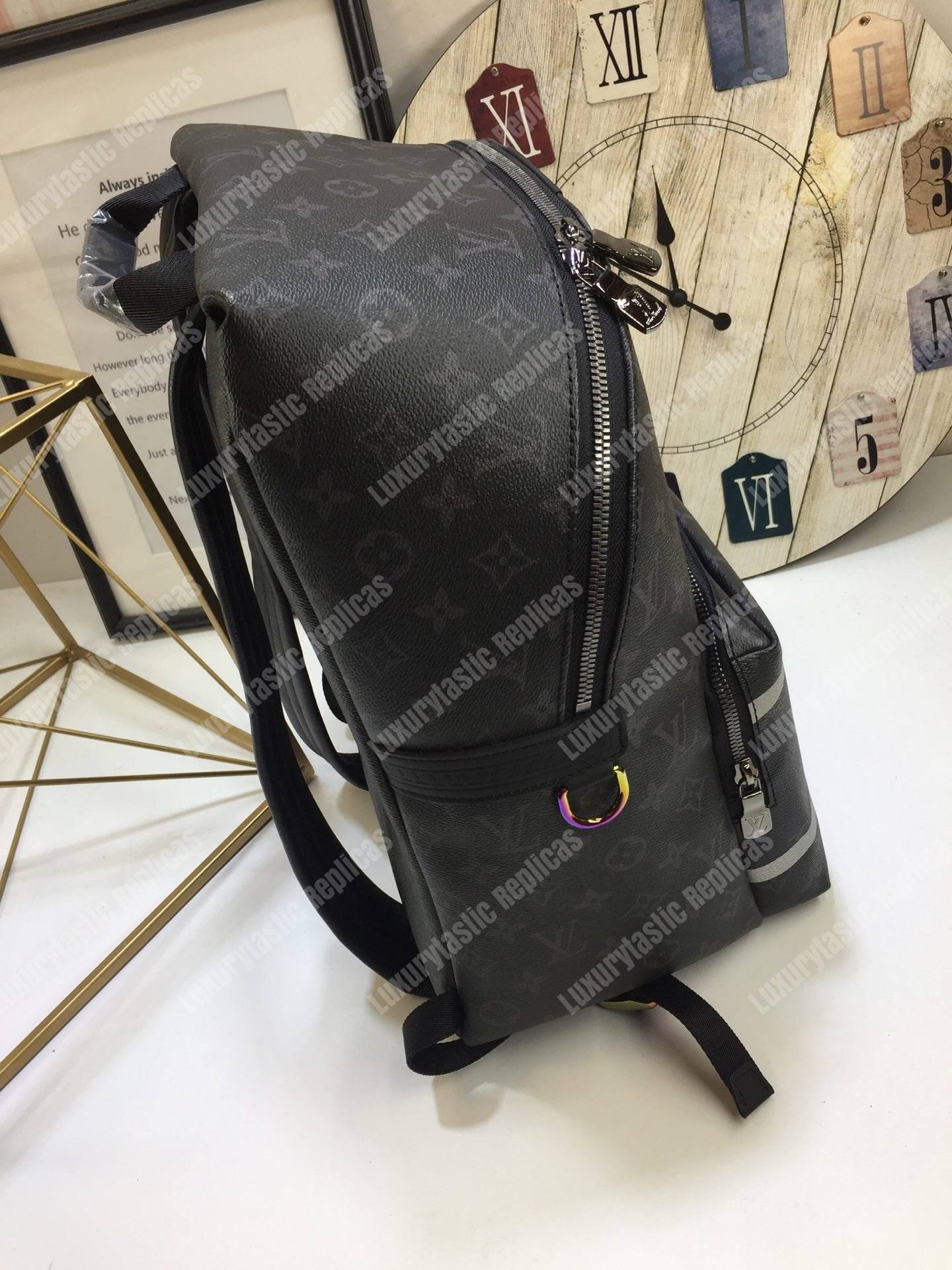 LV Apollo Backpack Monogram Eclipse Canvas