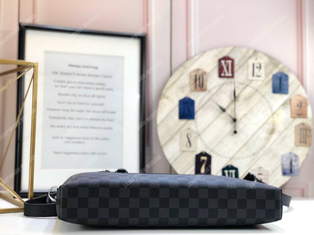LV Porte-Documents Jour Damier Graphite Canvas