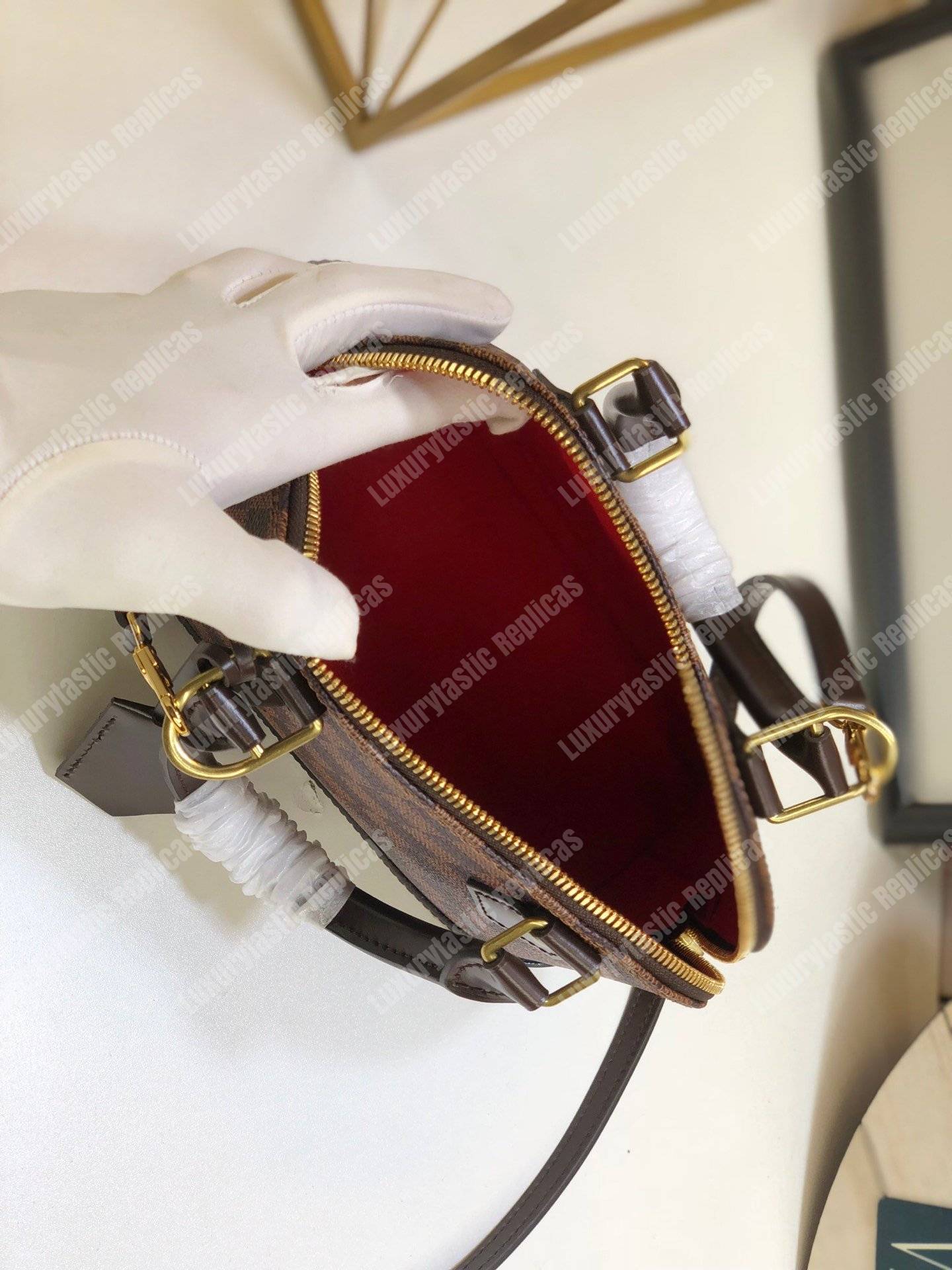 LV Alma BB Damier Ebene