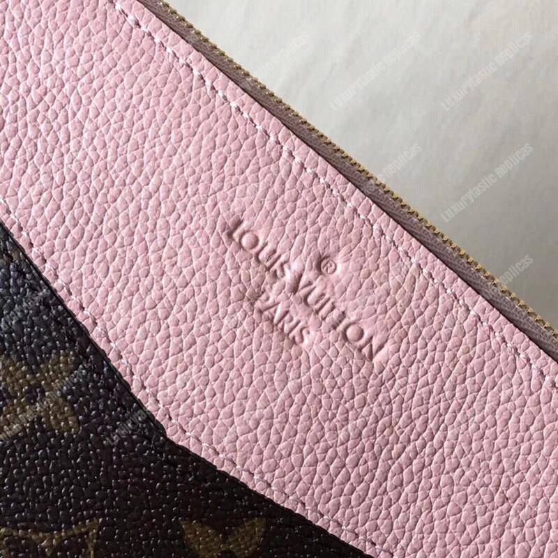 LV Daily Pouch Monogram Rose Poudre