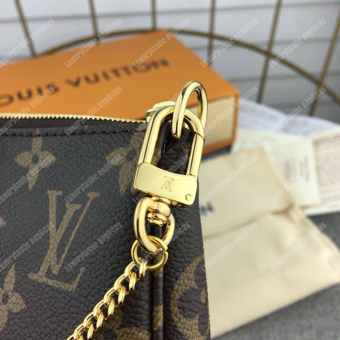 LV Mini Pochette Accessoires Lion and Cheetah