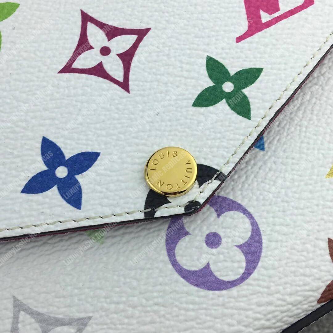 LV Pochette Felicie Multi Color Monogram