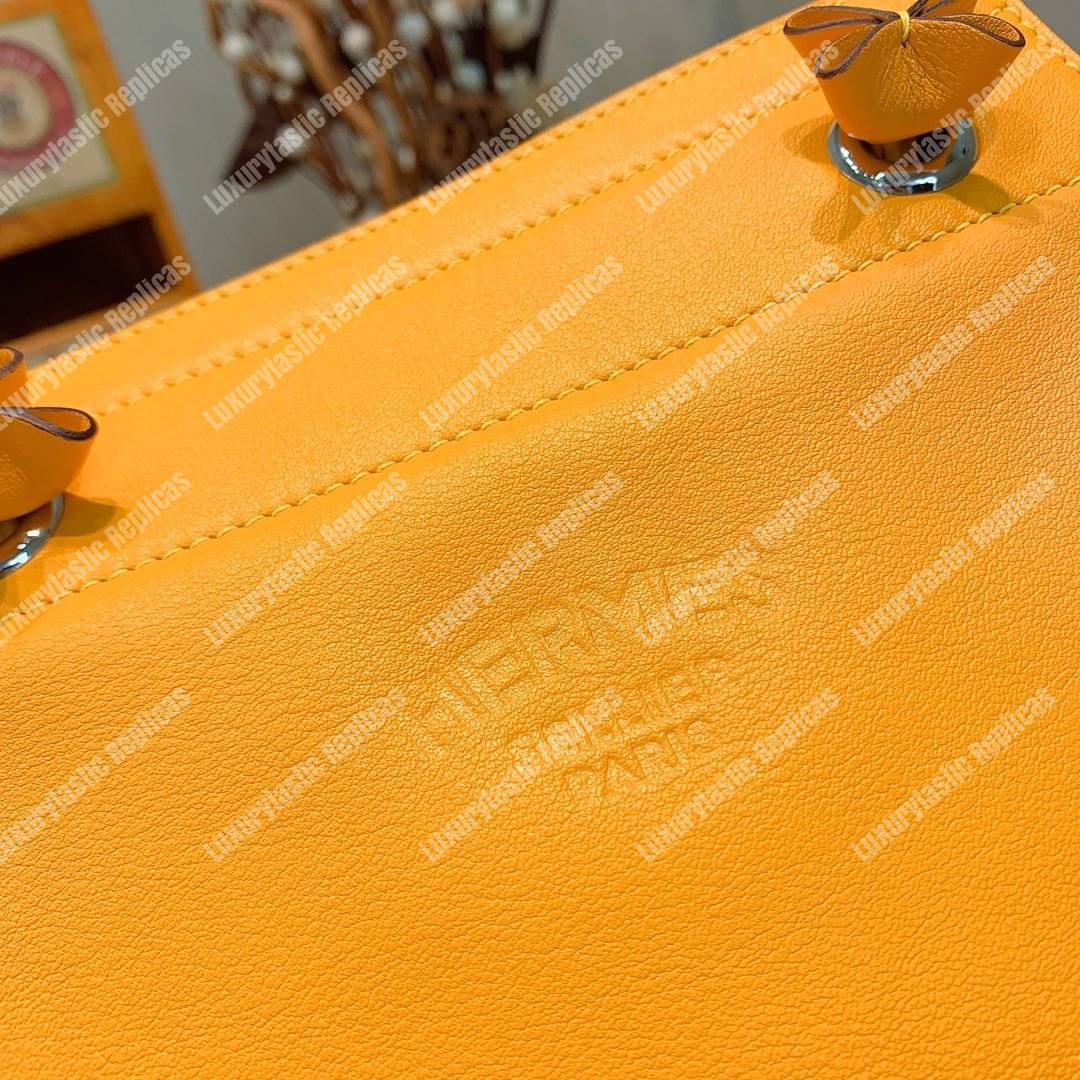 H**mes aline mini bag swift yellow soleil