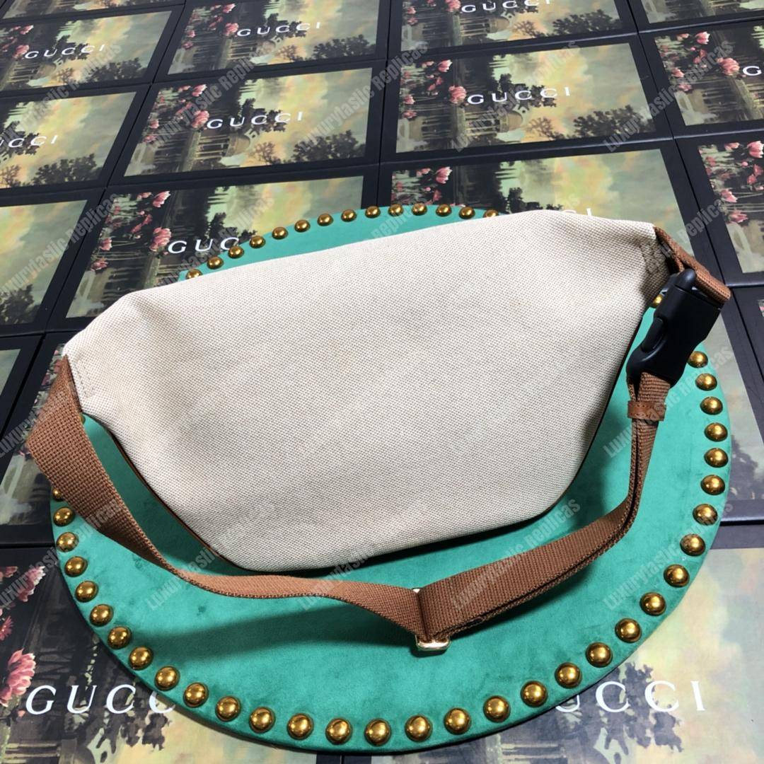 G*u*i vintage canvas belt bag