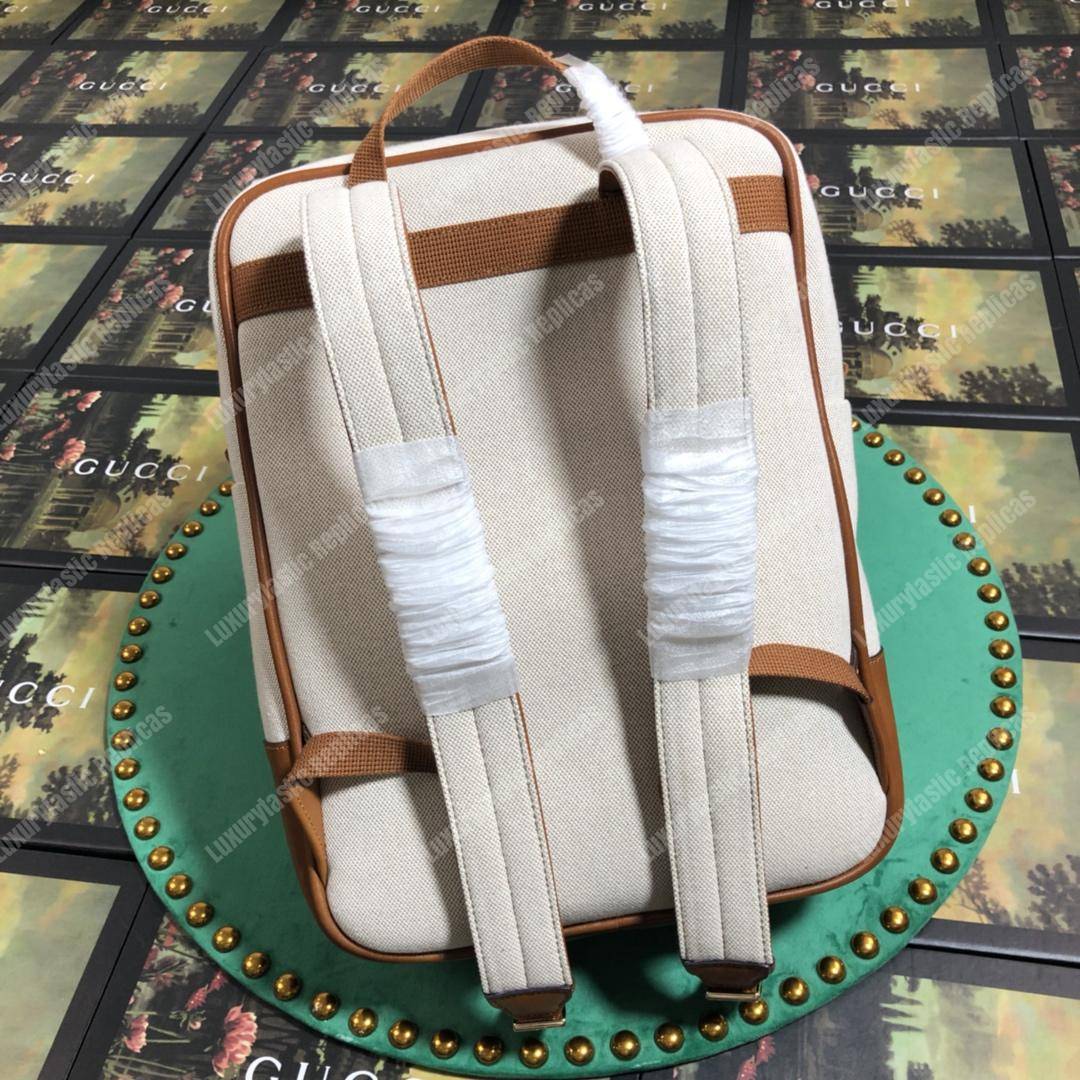 G*u*i vintage canvas backpack